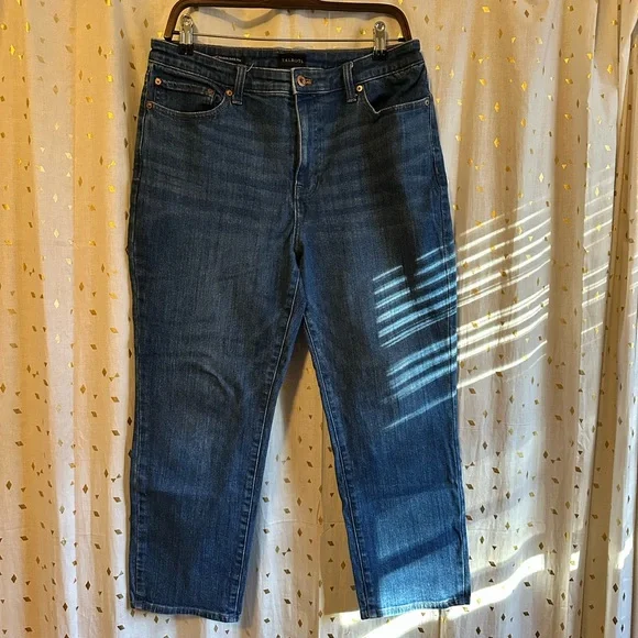 Talbots Classic Blue Modern Ankle Jeans - Picture 2 of 6